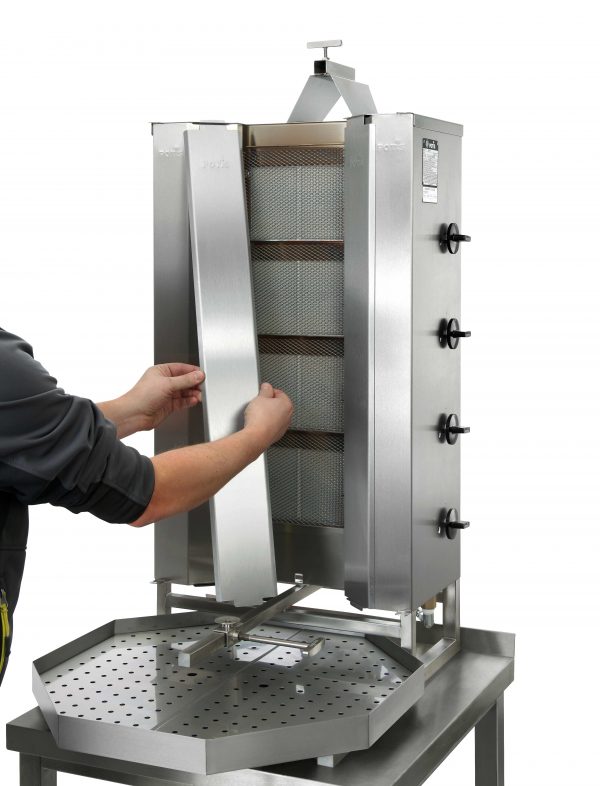 POTIS Reinigungsbleche, 1 Paar für GD4