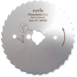KREISMESSER, GEZAHNT