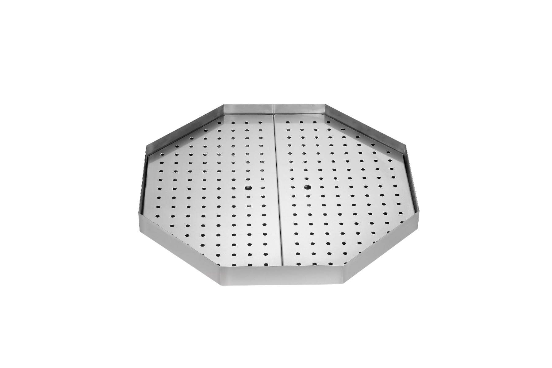 POTIS Fettwanne, achteckig mit Lochblech 500x500x50 mm Gr.1 (E1,E2,E3,GD3,GD2)